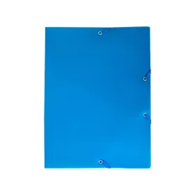 Gumis mappa A4, műanyag Bluering&reg; kék