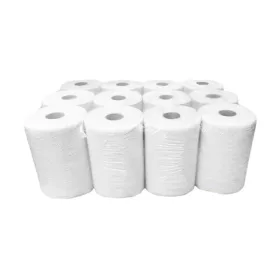   Kéztörlő 2 rétegű tekercses átmérő 14 cm 100 százalék  cellulóz 12 tekercs/karton Bluering&reg; hófehér