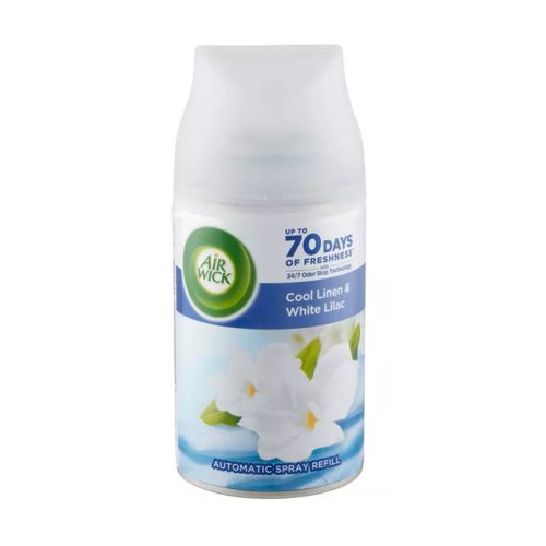 Légfrissítő spray utántöltő 250 ml AirWick Freshmatic Friss Ruha & Fehér Liliom