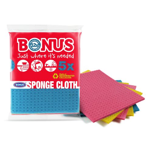 Szivacsos kendő 5 db/csomag Bonus_B156
