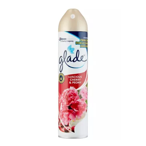 Légfrissítő aerosol 300 ml Glade&reg; Zamatos Cseresznye és Bazsarózsa