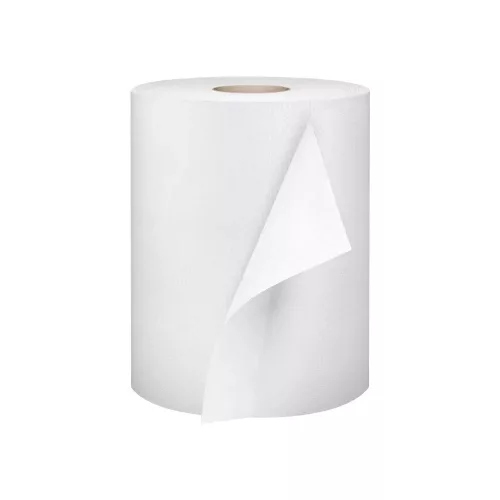 Kéztörlő 2 rétegű tekercses átmérő 19 cm 6 tekercs/karton Millena fehérített