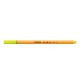 Rostirón, tűfilc 0,4mm, STABILO Point 88 neon sárga