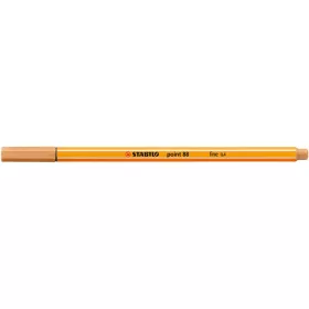 Rostirón, tűfilc 0,4mm, STABILO Point 88 okkersárga