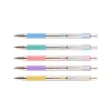 Golyóstoll 0,7mm, pasztell rózsaszín test, Zebra F-301, írásszín kék