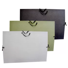   Rajztábla tartó, rajzlaptartó A4, méret műbőr , szalagfüles Bluering&reg; prémium