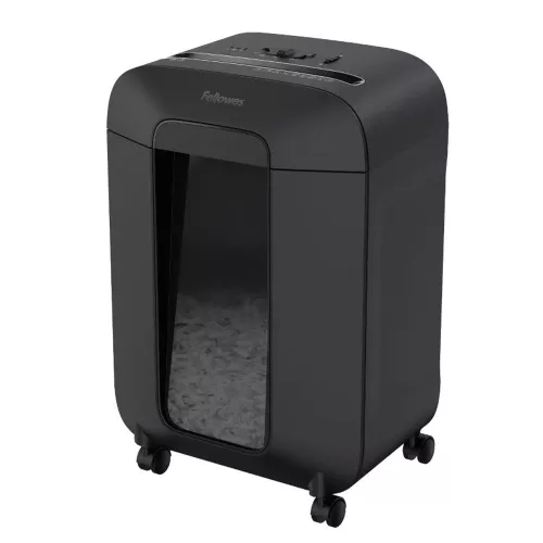 Iratmegsemmisítő, 12lap, konfetti vágás 4x40mm, Fellowes&reg; Powershred LX85