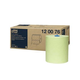   Kéztörlő 2 rétegű tekercses átmérő 19 cm 150 m/600 lap/tekercs 6 tekercs/karton Advanced Matic&reg; H1 TORK_290076 zöld