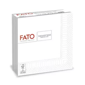  Szalvéta 2 rétegű 33 x 33 cm 50 lap/cs Fato fehér_82625002