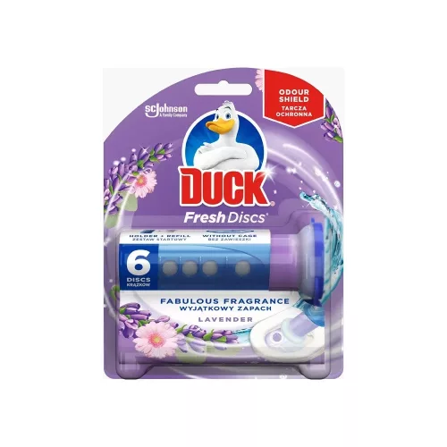 WC öbíltő korong zselés 36 ml Fresh Discs Duck&reg; Levendula