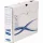 Archiváló doboz A4, 80mm, Fellowes&reg; Bankers Box Basic, 10 db/csomag, kék-fehér
