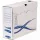 Archiváló doboz A4+, 100mm, Fellowes&reg; Bankers Box Basic, 10 db/csomag, kék-fehér
