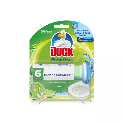 WC öbíltő korong zselés 36 ml Fresh Discs Duck&reg; Lime