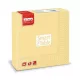 Szalvéta 2 rétegű 1/4 hajtású 33 x 33 cm 50 lap/csomag Smart Table Fato_82621100 pezsgő