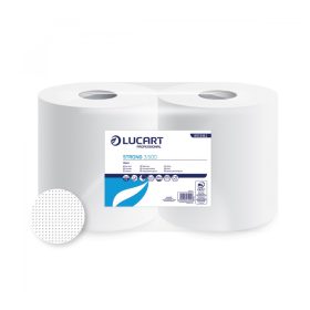   Kéztörlő 3 rétegű tekercses 100  százalék  cellulóz 2 tekercs/karton Strong 3.500 Lucart_851318J hófehér