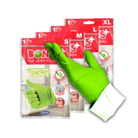 Gumikesztyű L háztartási Bonus+Komfort_B971 zöld