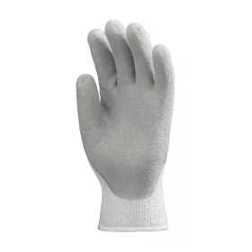 Védőkesztyű mártott latex bélelt XL-es méret szürke