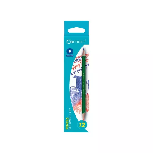 Tintaceruza Connect piros-kék permanent (zöld testtel)