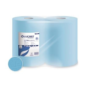   Ipari törlő 3 rétegű átmérő 26 cm 500 lap/tekercs cellulóz kék 2 tekercs/karton Skytech 3.500XL Lucart_851283
