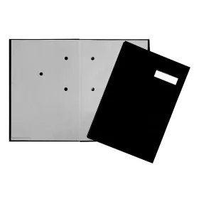   Aláírókönyv, 20lap, A4 Pagna 24192 műanyag borító fekete