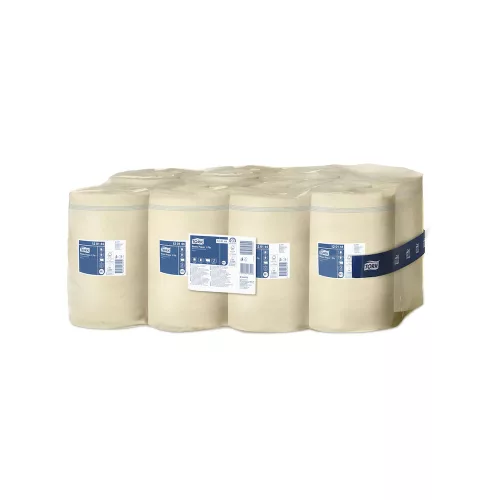 Kéztörlő 1 rétegű tekercses átmérő 14 cm 115 m/tekercs 11 tek/karton mini belsőmagos M1 Universal Tork_120144 sárga