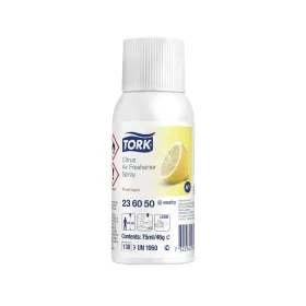   Légfrissítő utántöltő aerosol 75 ml A1 Premium Tork_236050 citrom