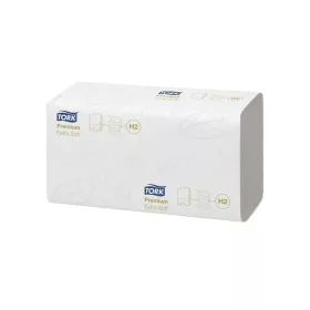   Kéztörlő 2 rétegű Interfold hajtogatású 100 lap/csomag 21 cs/karton Extra Soft Xpress&reg; Multifold H2 Tork_100297 fehér