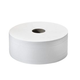   Toalettpapír 2 rétegű közületi átmérő 26 cm 1900 lap/380 m/tekercs 6 tekercs/csomag Jumbo T1 Tork_64020 fehér