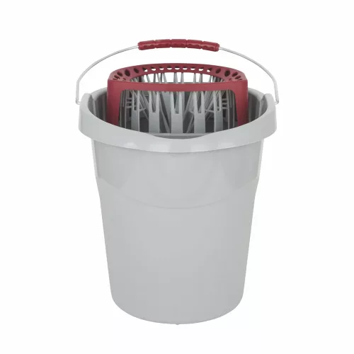 Felmosó vödör 13 literes ovális csavaró kosárral és bevezetővel Multi MOP