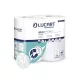 Toalettpapír 2 rétegű kistekercses átmérő: 11,5 cm 400 lap/tekercs 4 tekercs/csomag Aquastream 4 Lucart_811B70J fehér