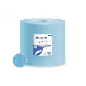   Ipari törlő 3 rétegű átmérő 37 cm 1000 lap/tekercs cellulóz 1 tekercs/karton Strong Blue 3.1000 Lucart_851284 kék