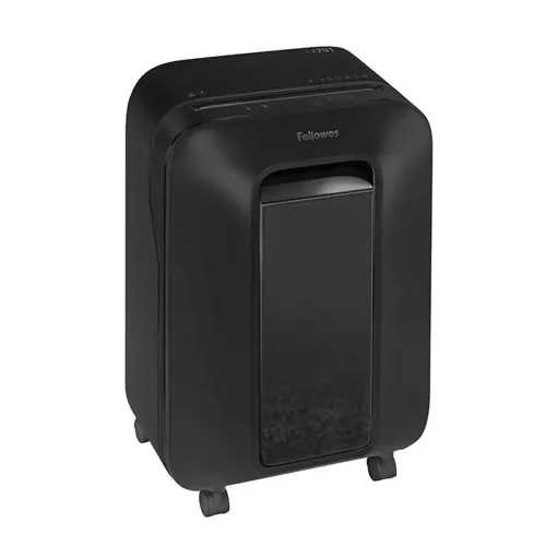 Iratmegsemmisítő, 11lap, mikrokonfetti vágás 2x12mm, Fellowes&reg; Powershred LX201, fekete