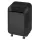 Iratmegsemmisítő, 14lap mikrokonfetti vágás 2x12mm, Fellowes&reg; Powershred LX211, fekete