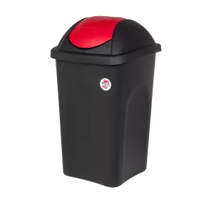 Szemeteskuka billenő fedéllel 55/60 literes műanyag Sterk