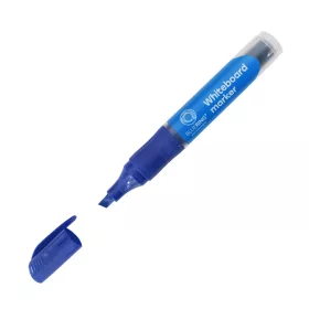   Táblamarker 2,2-5,2mm, vágott hegyű, cserélhető betétes, Bluering kék