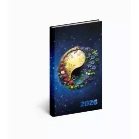   Zsebnaptár álló Picture, fehér lapokkal akvarell Realsystem 2027.