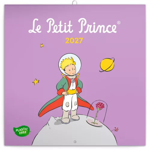 Falinaptár képes lemeznaptár 300x300mm, Le Petit Prince Realsystem 2027.