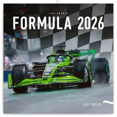 Falinaptár képes lemeznaptár 300x300mm, Formula Realsystem 2027.