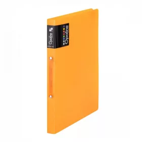   Gyűrűskönyv A4, 2 gyűrűs 2cm gerinc PP, Karton P+P Opaline narancs