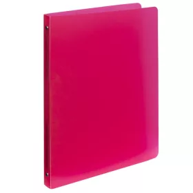   Gyűrűskönyv A4, 4 gyűrűs 2cm gerinc PP, Karton P+P Opaline piros