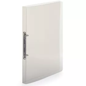   Gyűrűskönyv A4, 2 gyűrűs 2cm gerinc áttetsző PP, Karton P+P Lines füst