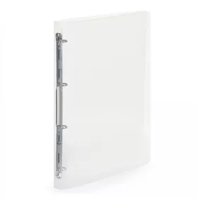   Gyűrűskönyv A4, 4 gyűrűs 2cm gerinc áttetsző PP, Karton P+P Lines transzparens