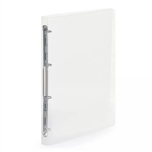 Gyűrűskönyv A4, 4 gyűrűs 2cm gerinc áttetsző PP, Karton P+P Lines transzparens
