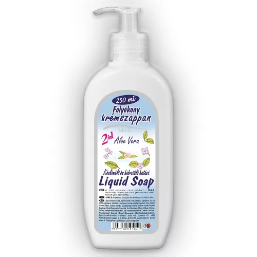 Folyékony szappan pumpás 250 ml balzsamos Mild Aloe Vera