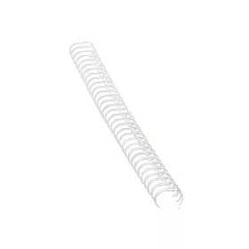   Fém spirál 31, 10mm, 51-80lap, Fellowes&reg; 100 db/doboz, fehér