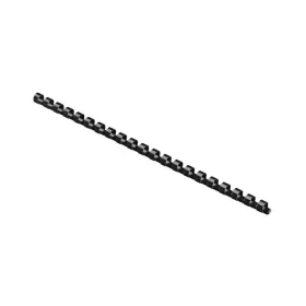   Spirál műanyag, 12mm, 56-80lap, 100 db/doboz, Fellowes&reg; fekete