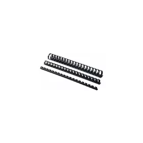   Spirál, műanyag, 22mm, 151-180lap, 50 db/doboz, Fellowes&reg; fekete