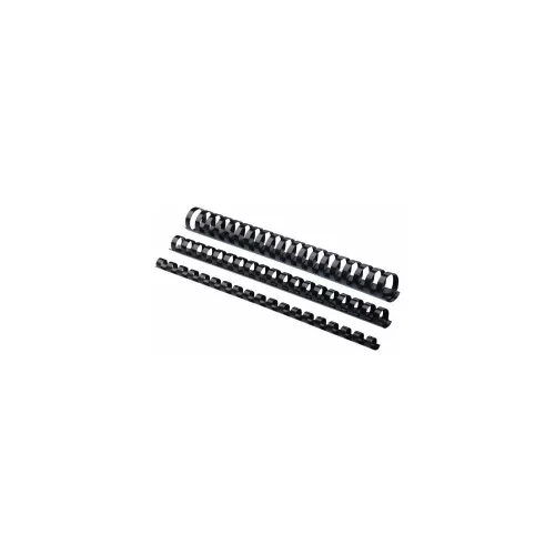 Spirál, műanyag, 22mm, 151-180lap, 50 db/doboz, Fellowes&reg; fekete