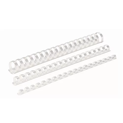 Spirál műanyag, 32mm, 241-280lap, 50 db/doboz, Fellowes&reg; fehér