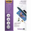 Lamináló fólia, A4, 80 mikron, fényes, 100 db/doboz, SuperQuick Fellowes&reg;